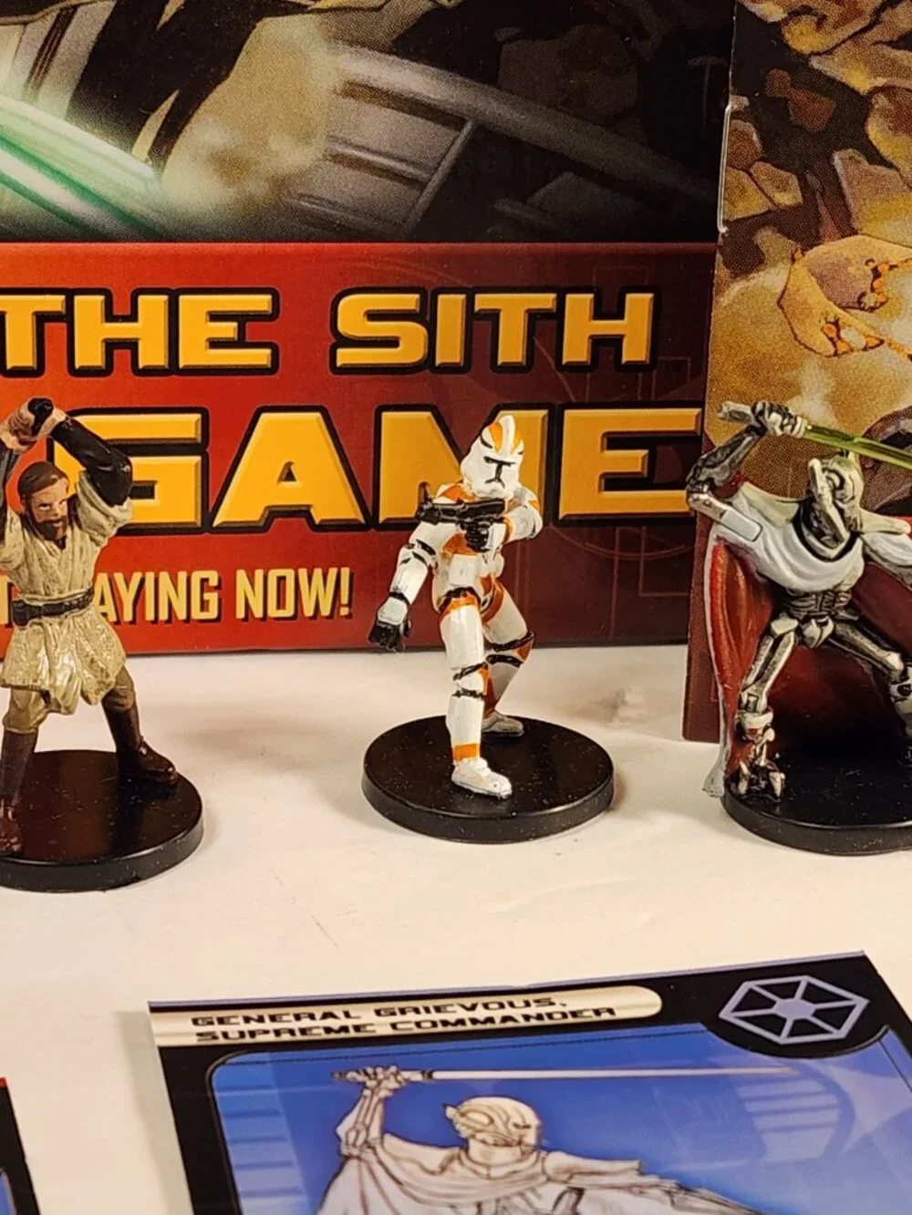 STAR WARS Miniatures Revenge of the Sith starter game